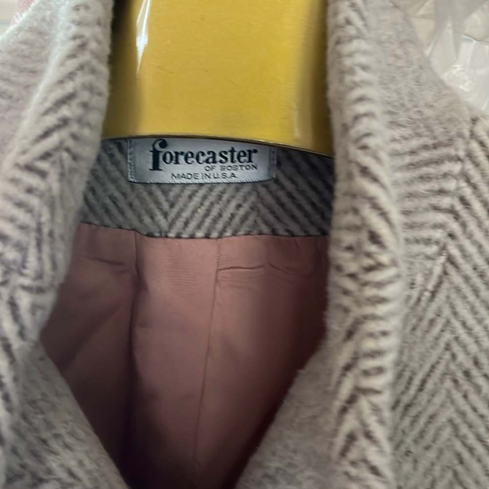 This is a forecaster of Boston 3 quarters length wool coat